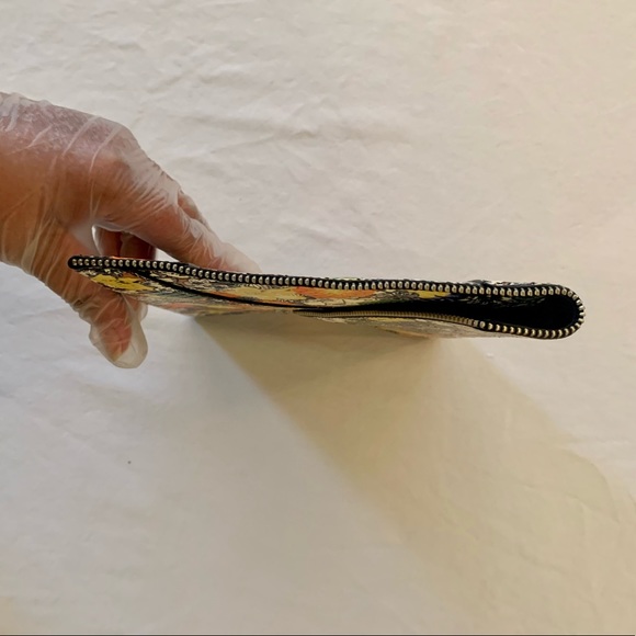 New Floral Rebecca Minkoff Leo Envelope Clutch!!! - Picture 5 of 12